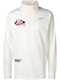 Off-White свитер Dondi с принтом граффити