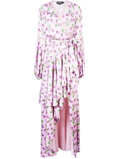 Patbo платье с цветочным принтом и оборками
