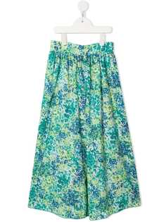 Familiar брюки палаццо с цветочным принтом