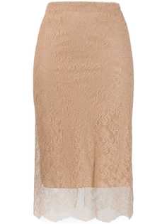 Tom Ford многослойная кружевная юбка