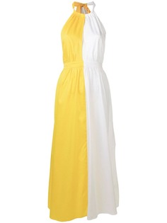 Mara Hoffman платье макси дизайна колор-блок