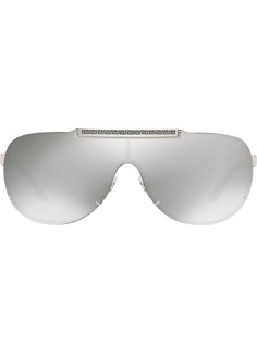 Versace Eyewear зеркальные солнцезащитные очки Cornici