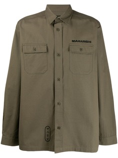 Maharishi рубашка с графичным принтом