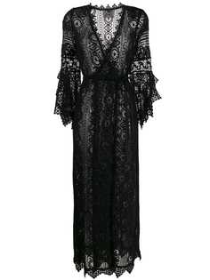 Temptation Positano прозрачный кружевной кардиган