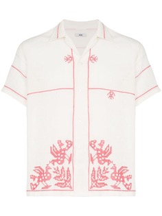 Bode рубашка с вышивкой