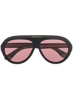 Gucci Eyewear солнцезащитные очки-авиаторы