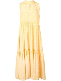 Asceno ярусное платье в горох