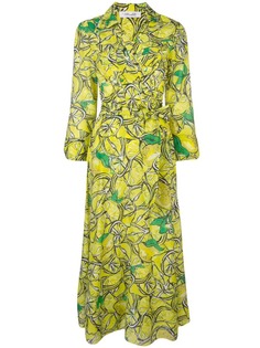 Dvf Diane Von Furstenberg платье макси с принтом
