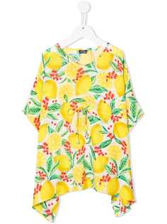 Mc2 Saint Barth Kids платье с принтом