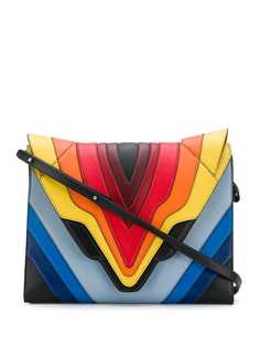 Elena Ghisellini сумка на плечо в стиле колор-блок