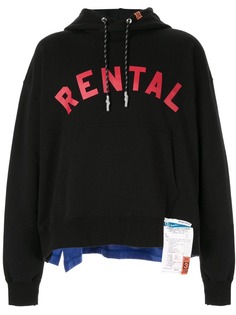 Maison Mihara Yasuhiro толстовка с капюшоном