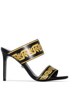 Versace мюли Baroque 95 с принтом