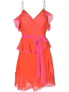 Dvf Diane Von Furstenberg платье-трапеция с оборками