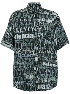 Balenciaga рубашка с логотипом