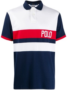 Polo Ralph Lauren рубашка-поло с контрастными вставками