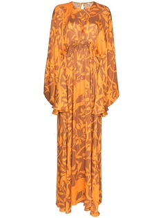 Johanna Ortiz платье макси Perpetual Existance с цветочным принтом
