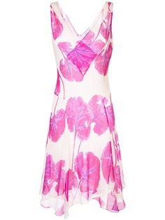 Dvf Diane Von Furstenberg расклешенное платье миди с цветочным принтом