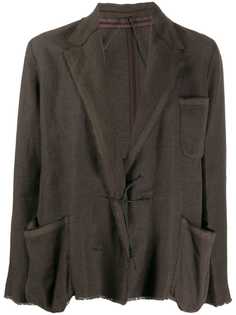 Lanvin Pre-Owned пиджак свободного кроя 2003-го года