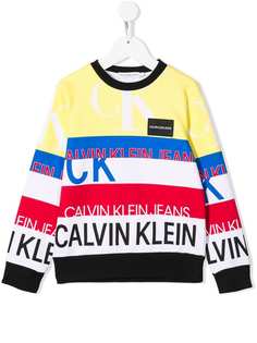 Calvin Klein Kids толстовка с принтом логотипа