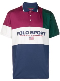 Polo Ralph Lauren рубашка-поло с контрастными вставками