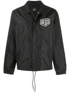 Deus Ex Machina logo print shirt jacket