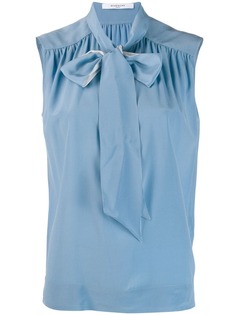 Givenchy блузка с завязками на воротнике