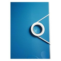 Папка-регистратор Esselte Leitz WOW 11060036 A4 82мм полифом синий