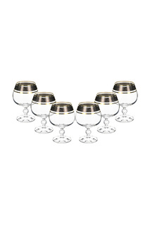 Бокал для коньяка 6 шт BOHEMIA CRYSTAL