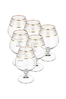 Бокал для бренди 6 шт BOHEMIA CRYSTAL