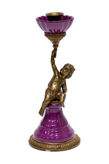 Подсвечник с путти ГЛАСАР