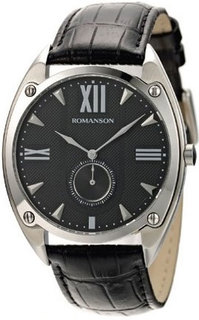 Мужские часы в коллекции Adel Мужские часы Romanson TL1272JMW(BK)BK