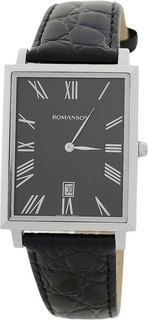 Мужские часы в коллекции Adel Мужские часы Romanson TL6522CMW(BK)