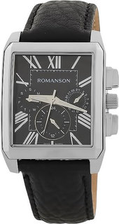 Мужские часы в коллекции Adel Мужские часы Romanson TL3250FMW(BK)BK