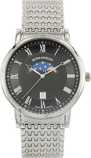 Мужские часы в коллекции Adel Мужские часы Romanson TM1274FMW(BK)