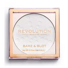 Пудра компактная для лица REVOLUTION BAKE & BLOT тон white