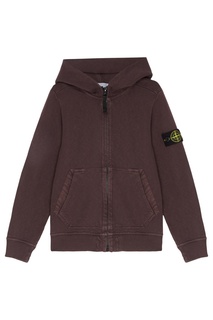 Худи на молнии Stone Island Kids