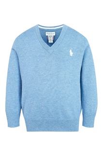 Голубой пуловер Ralph Lauren Kids