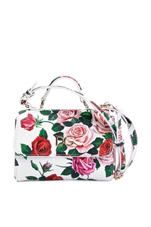 Сумка с цветочным принтом Dolce&Gabbana Children