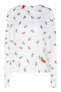 Белая блузка с цветочным принтом 404 NOT Found |
