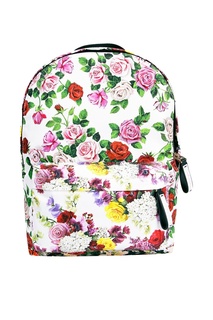 Рюкзак с цветочным принтом Dolce&Gabbana Children