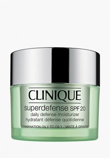 Крем для лица Clinique Дневной защитный увлажянющий Superdefense Daily Defense Moisturizer SPF 20 (EB Make-up inpack)