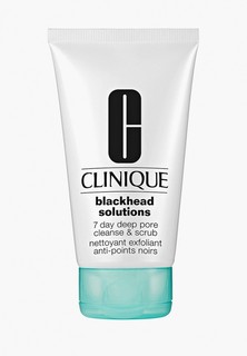 Скраб для лица Clinique для глубокого очищения пор за 7 дней Blackhead Solutions 7 Day Deep Pore Cleanse & Scrub