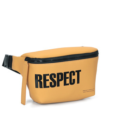 Желтая спортивная поясная сумка Respect