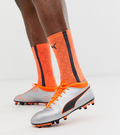 Футбольные бутсы Puma ONE 4 - Оранжевый