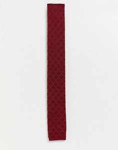 Вязаный галстук Ben Sherman - Красный