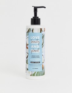 Лосьон для тела с кокосовой водой и ароматом цветков мимозы Love Beauty and Planet - Luscious Hydration, 400 мл - Бесцветный