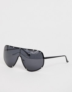 Черные солнцезащитные очки Jeepers Peepers - Черный