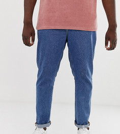 Выбеленные узкие джинсы ASOS DESIGN Plus - Синий