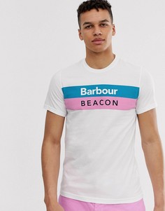 Белая футболка Barbour Beacon - Wray - Розовый