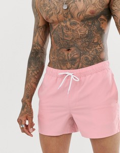 Розовые шорты для плавания ASOS DESIGN - Розовый